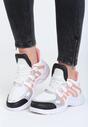 Biało-Różowe Sneakersy Set Apart