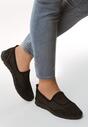 Czarne Slip On Rub In