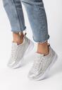 Srebrne Sneakersy Cannet