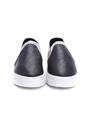 Czarne Slip On Snake