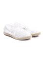 Srebrne Espadryle Satisfyingly