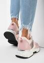 Różowe Sneakersy Liriye