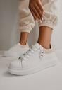 Sneakers Alb cu roz