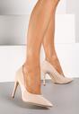 Pantofi stiletto Bej