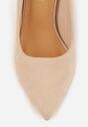 Pantofi stiletto Bej