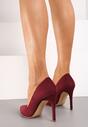 Pantofi stiletto Bordo