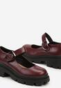 Pantofi casual Bordo