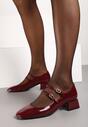 Pantofi casual Bordo