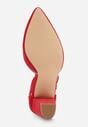 Pantofi cu toc Roșii