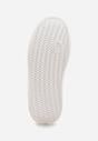 Sneakers Alb cu argintiu