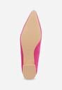 Pantofi cu toc Fucsia