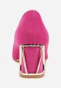Pantofi cu toc Fucsia