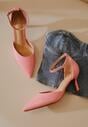 Pantofi cu toc Roz
