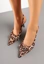 Pantofi stiletto Imprimeu leopard