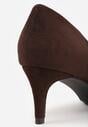 Pantofi cu toc Maro