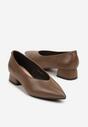 Pantofi cu toc Bej