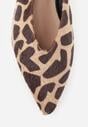 Pantofi cu toc Imprimeu leopard