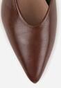 Pantofi cu toc Maro deschis