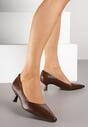 Pantofi cu toc Maro deschis