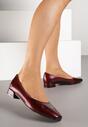 Pantofi cu toc Bordo