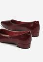 Pantofi cu toc Bordo