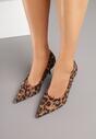 Pantofi cu toc Imprimeu leopard