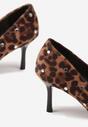 Pantofi cu toc Imprimeu leopard