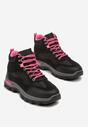 Bocanci Negru cu fucsia