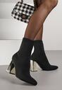 Botine Negru cu argintiu
