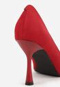 Czerwone Szpilki Vices ze Skórzaną Wkładką Afurriva