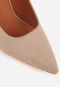Pantofi cu toc Bej închis