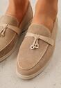 Mocasini Bej închis