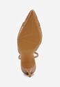 Pantofi stiletto Bej închis