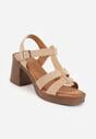 Sandale Bej închis