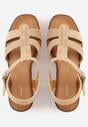 Sandale Bej închis