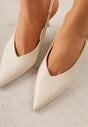 Pantofi stiletto Bej