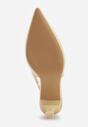 Pantofi stiletto Galbeni