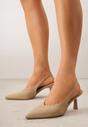 Pantofi cu toc Bej închis