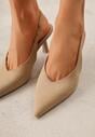 Pantofi cu toc Bej închis