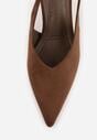 Pantofi cu toc Maro