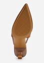 Pantofi cu toc Maro