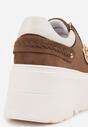 Sneakers Bej închis