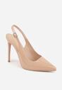Pantofi stiletto Bej închis