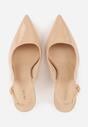 Pantofi stiletto Bej închis