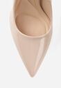 Pantofi stiletto Bej