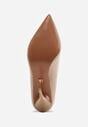 Pantofi stiletto Bej închis