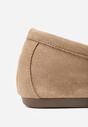 Mocasini Bej închis