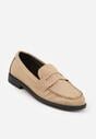 Mocasini Bej închis