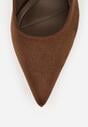 Pantofi cu toc Maro