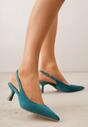 Pantofi cu toc Verzi